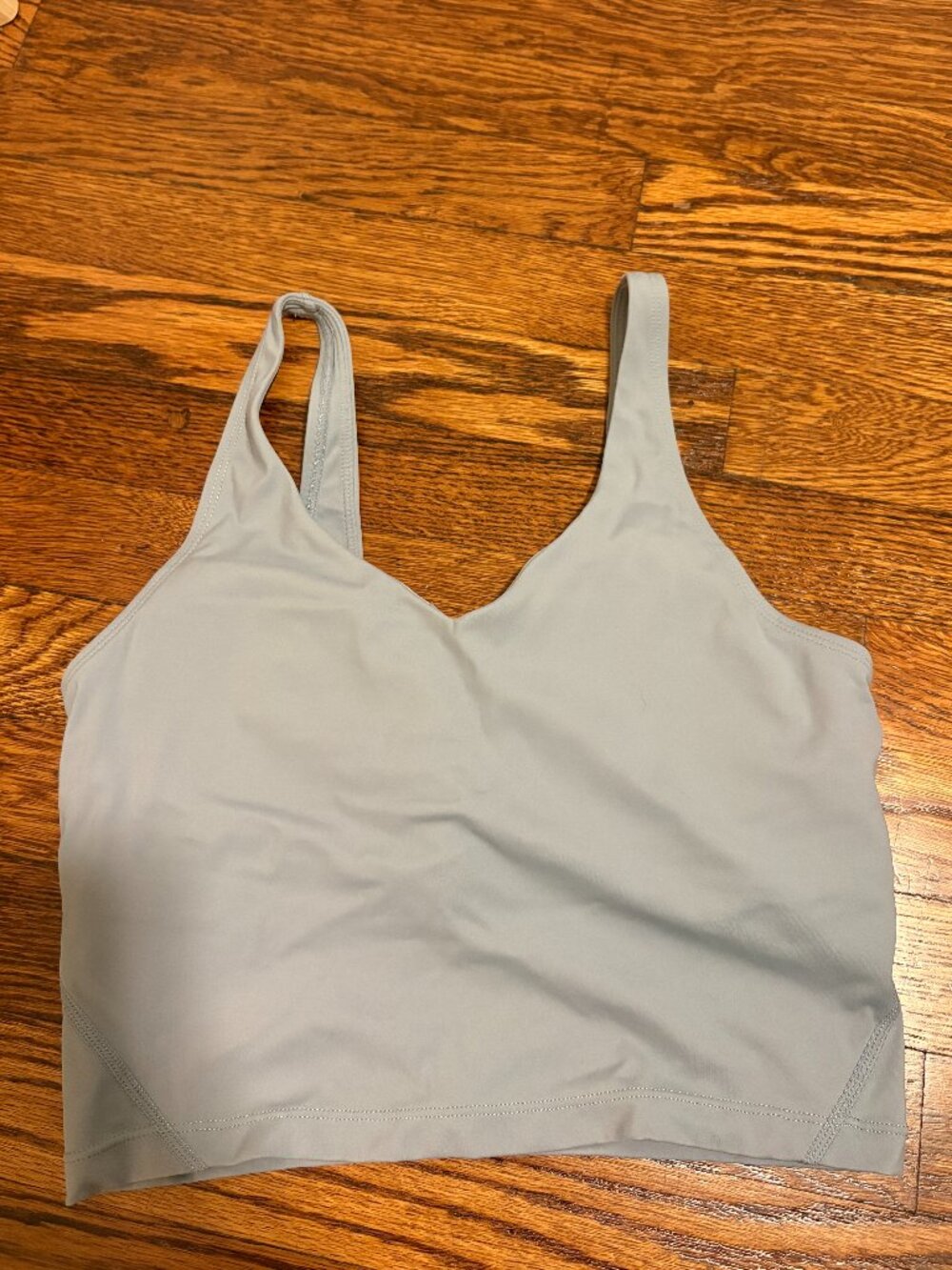 Light blue workout tank